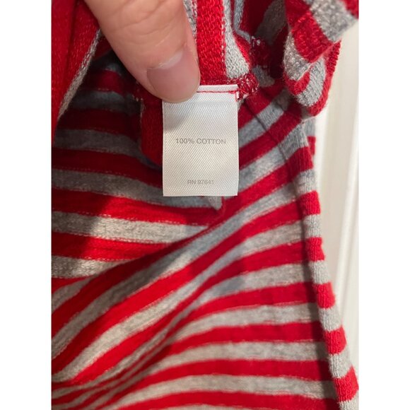 J Jill Womens Oversized Striped Tunic Top Size L Casual Mature Lagenlook Staple - Picture 4 of 10